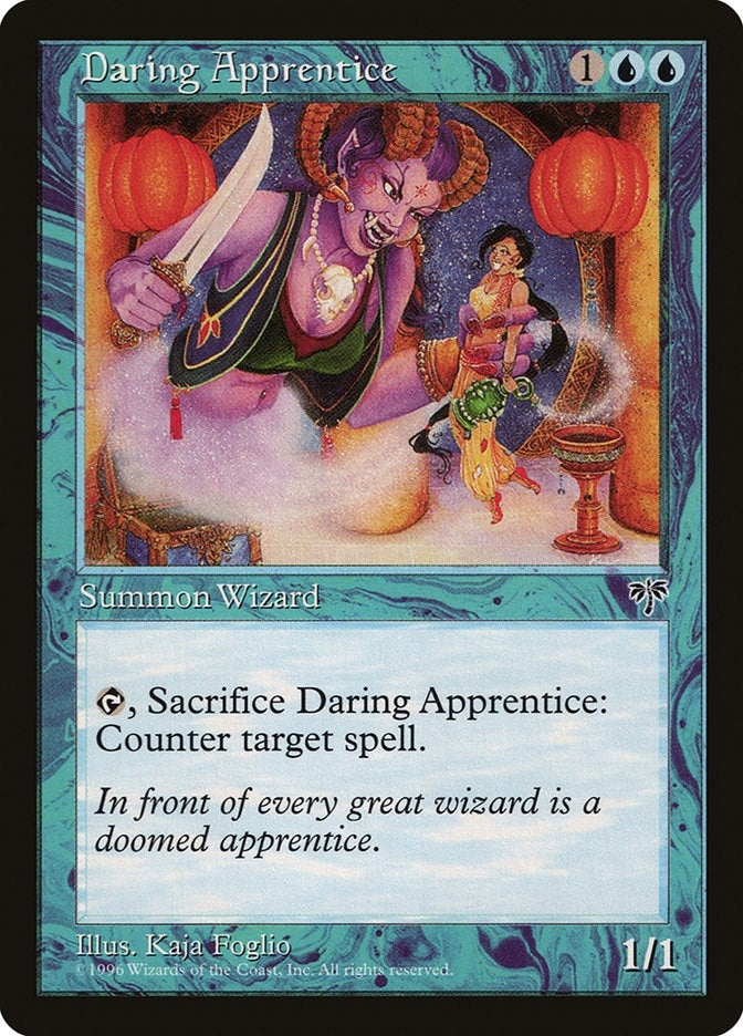 Image for Daring Apprentice (Mirage) - Magic: The Gathering