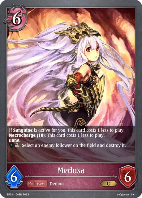 Image for Medusa (BP01: Advent of Genesis) (BP01-104EN) - Shadowverse: Evolve