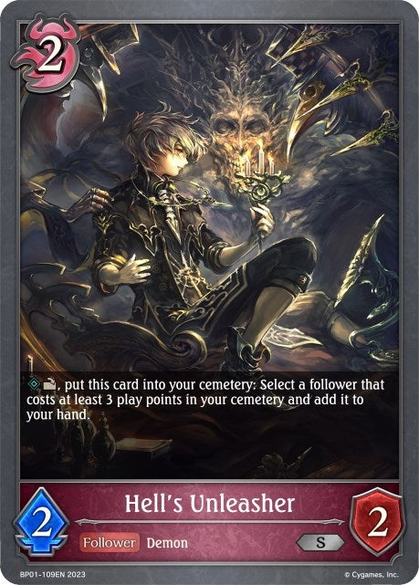 Image for Hell's Unleasher (BP01: Advent of Genesis) (BP01-109EN) - Shadowverse: Evolve