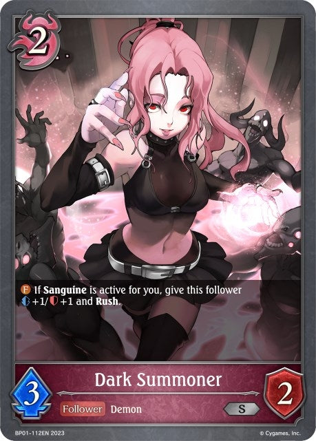Image for Dark Summoner (BP01: Advent of Genesis) (BP01-112EN) - Shadowverse: Evolve