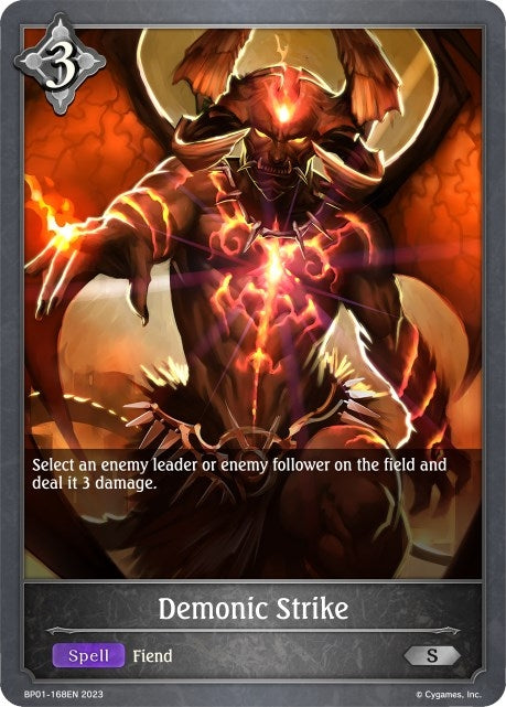 Image for Demonic Strike (BP01: Advent of Genesis) (BP01-168EN) - Shadowverse: Evolve