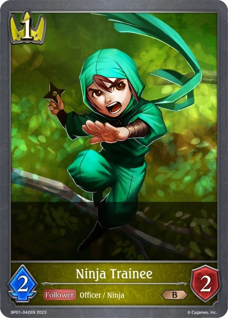 Image for Ninja Trainee (BP01: Advent of Genesis) (BP01-042EN) - Shadowverse: Evolve