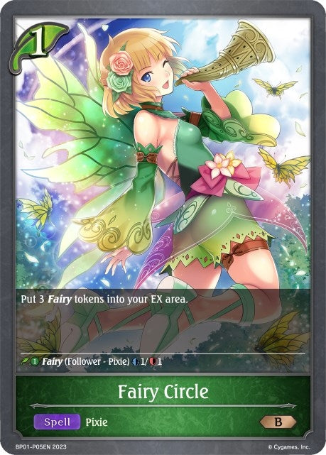 Image for Fairy Circle - P05EN (Foil) (BP01: Advent of Genesis) (BP01-P05EN) - Shadowverse: Evolve