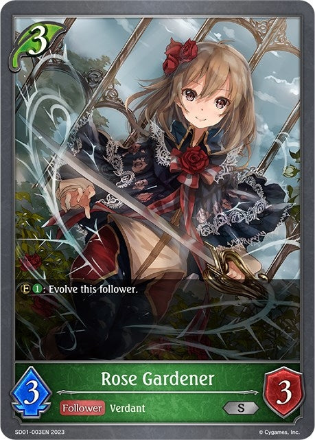 Image for Rose Gardener (SD01: Regal Fairy Princess) (SD01-003EN) - Shadowverse: Evolve
