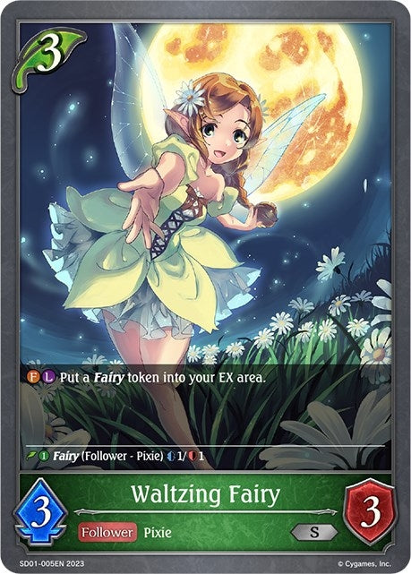 Image for Waltzing Fairy (SD01: Regal Fairy Princess) (SD01-005EN) - Shadowverse: Evolve