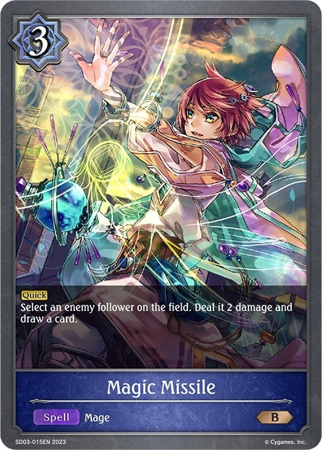 Image for Magic Missile (SD03: Mysteries of Conjuration) (SD03-015EN) - Shadowverse: Evolve