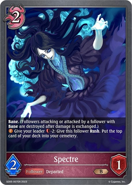 Image for Spectre (SD05: Waltz of the Undying Night) (SD05-007EN) - Shadowverse: Evolve