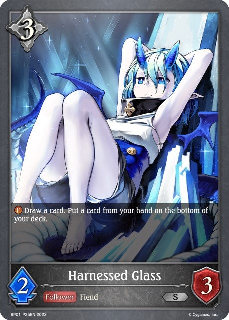 Image for Harnessed Glass - P35EN (Foil) (BP01: Advent of Genesis) (BP01-P35EN) - Shadowverse: Evolve
