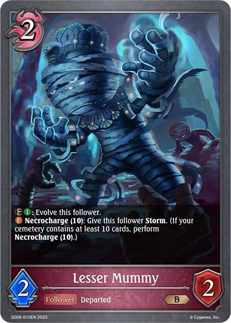 Image for Lesser Mummy (SD05: Waltz of the Undying Night) (SD05-010EN) - Shadowverse: Evolve