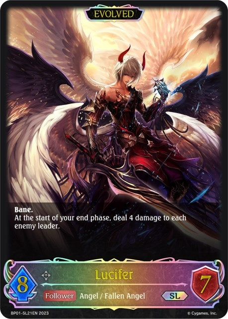 Image for Lucifer (SL) (Evolved) (BP01: Advent of Genesis) (BP01-SL21EN) - Shadowverse: Evolve