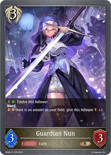 Image for Guardian Nun (SD06: Maculate Ablution) (SD06-011EN) - Shadowverse: Evolve