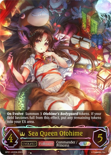 Image for Sea Queen Otohime (U) (Evolved) (BP01: Advent of Genesis) (BP01-U02EN) - Shadowverse: Evolve