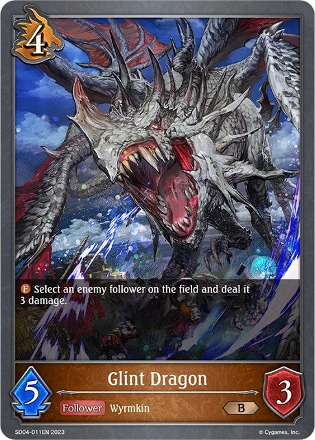 Image for Glint Dragon (SD04: Wrath of the Greatwyrm) (SD04-011EN) - Shadowverse: Evolve