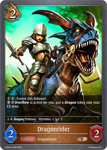 Image for Dragonrider (SD04: Wrath of the Greatwyrm) (SD04-012EN) - Shadowverse: Evolve