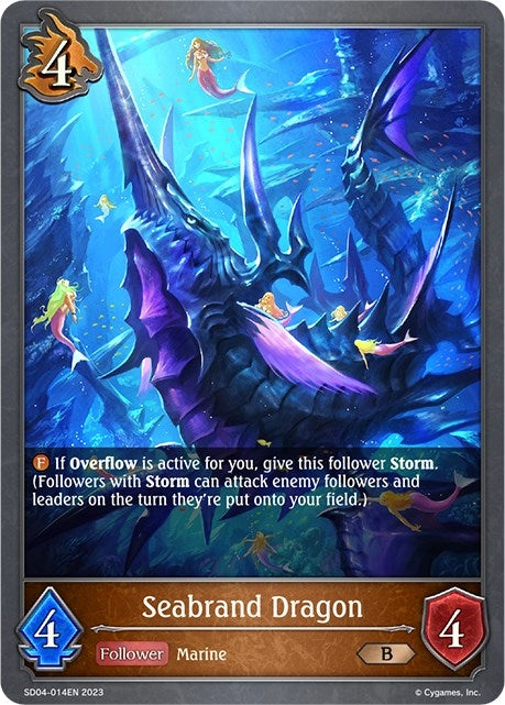 Image for Seabrand Dragon (SD04: Wrath of the Greatwyrm) (SD04-014EN) - Shadowverse: Evolve