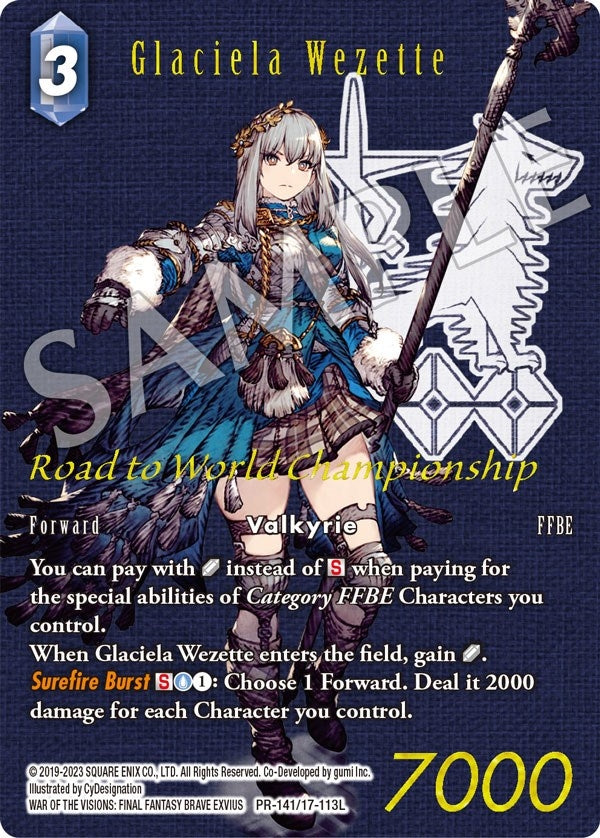 Image for Glaciela Wezette (FF: Promo Cards) (PR-141) - Final Fantasy TCG