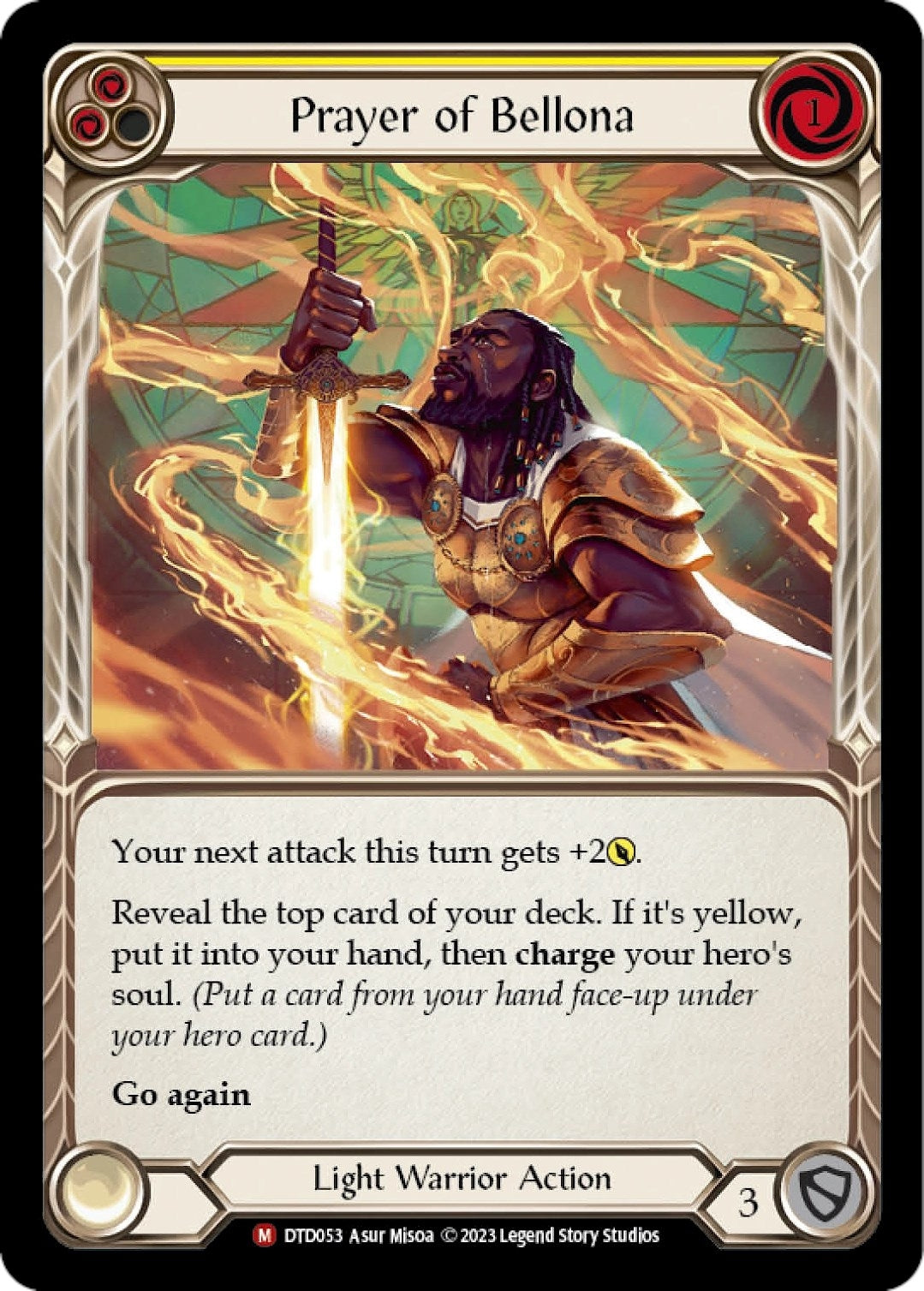 Image for Prayer of Bellona (Dusk till Dawn) (DTD053) - Flesh and Blood TCG