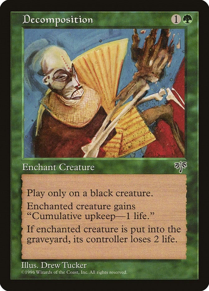 Image for Decomposition (Mirage) - Magic: The Gathering