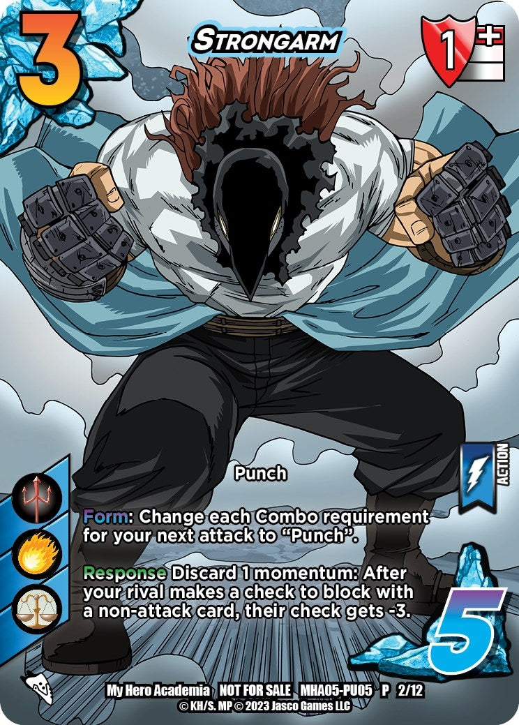 Image for Strongarm (Plus Ultra Pack 5) (UniVersus: My Hero Academia Promo Cards) (MHA-PU05 P 2/12) - UniVersus
