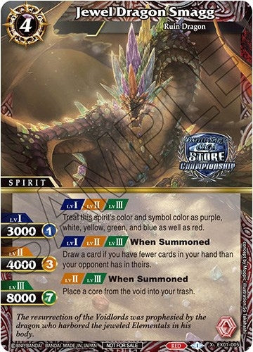 Image for Jewel Dragon Smagg (Championship Card Set 2023 Vol. 2) (Battle Spirits Saga Promo Cards) (EX01-005) - Battle Spirits Saga