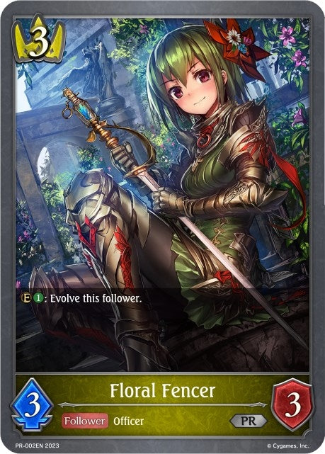 Image for Floral Fencer (Shadowverse: Evolve Promo Cards) (PR-002EN) - Shadowverse: Evolve