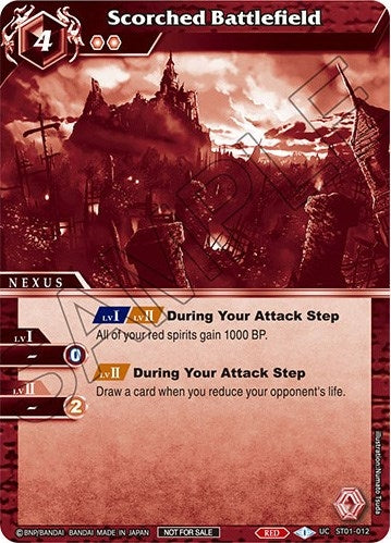 Image for Scorched Battlefield (Event Pack Vol. 2) (Launch & Event Promos) (ST01-012) - Battle Spirits Saga