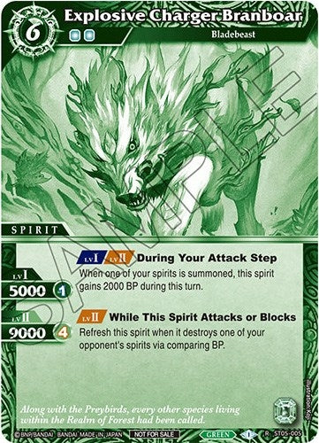 Image for Explosive Charger Branboar (Event Pack Vol. 2) (Launch & Event Promos) (ST05-005) - Battle Spirits Saga