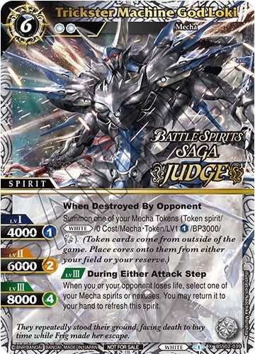 Image for Trickster Machine God Loki (Judge Pack Vol. 2) (Battle Spirits Saga Promo Cards) (BSS02-039) - Battle Spirits Saga