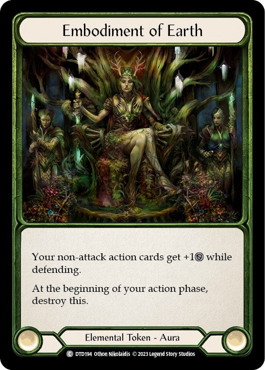 Image for Embodiment of Earth (Dusk till Dawn) (DTD194) - Flesh and Blood TCG