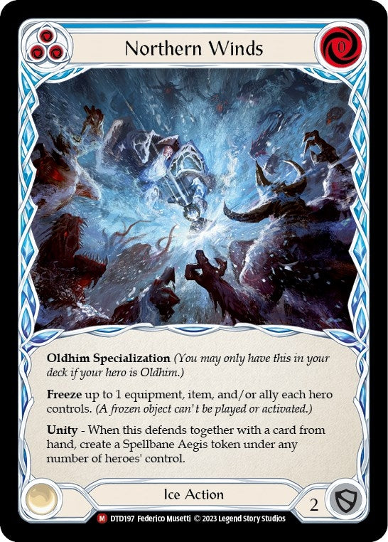 Image for Northern Winds (Dusk till Dawn) (DTD197) - Flesh and Blood TCG