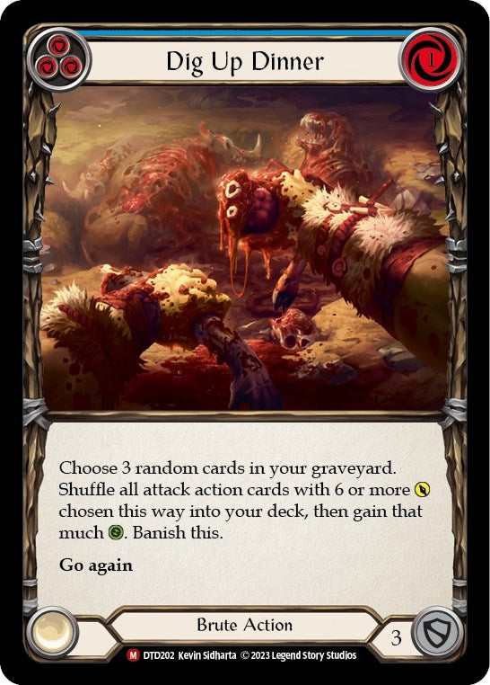 Image for Dig Up Dinner (Dusk till Dawn) (DTD202) - Flesh and Blood TCG