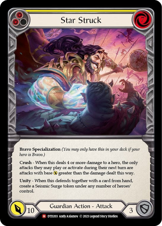 Image for Star Struck (Dusk till Dawn) (DTD203) - Flesh and Blood TCG