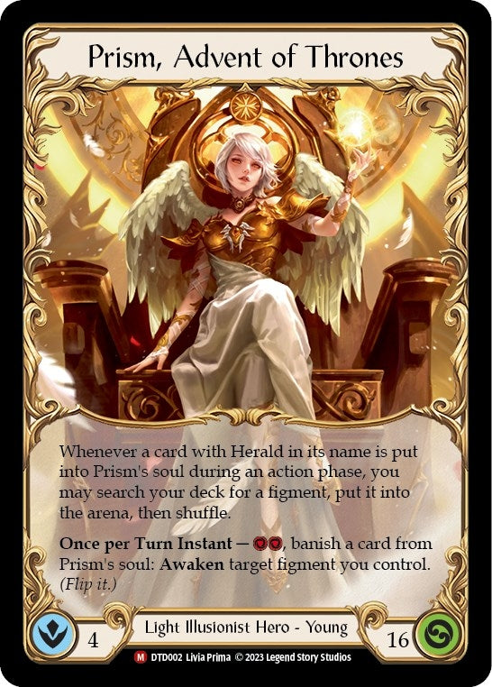 Image for Prism, Advent of Thrones (Dusk till Dawn) (DTD002) - Flesh and Blood TCG