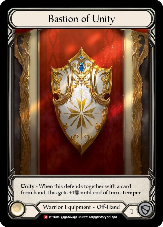 Image for Bastion of Unity (Dusk till Dawn) (DTD206) - Flesh and Blood TCG