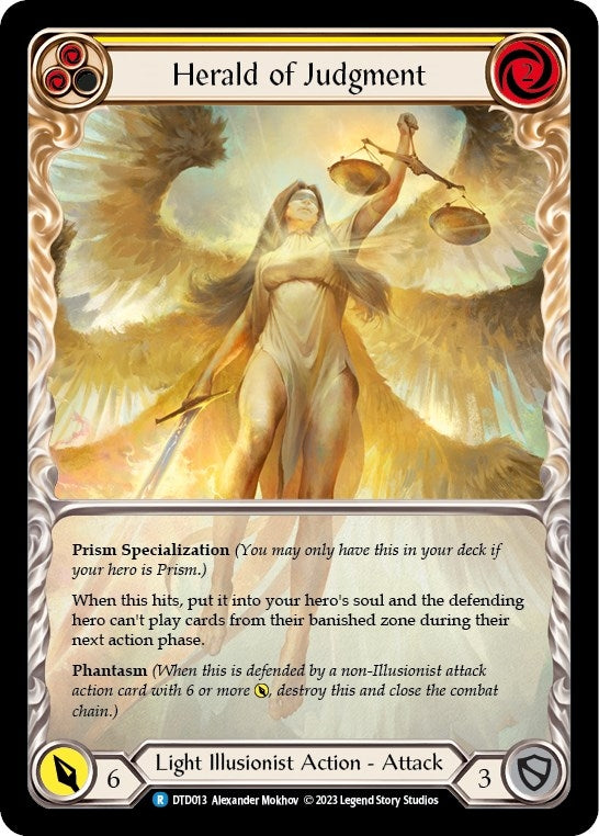 Image for Herald of Judgment (Dusk till Dawn) (DTD013) - Flesh and Blood TCG