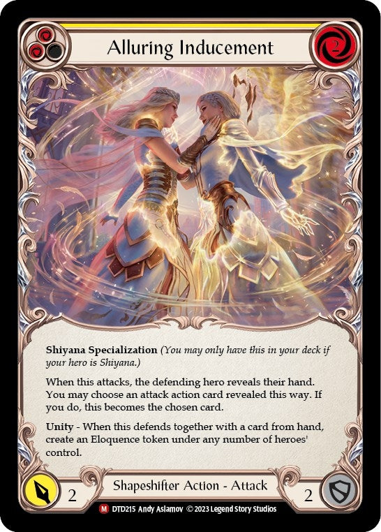 Image for Alluring Inducement (Dusk till Dawn) (DTD215) - Flesh and Blood TCG