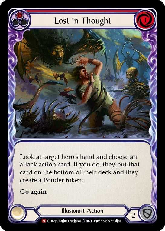 Image for Lost in Thought (Dusk till Dawn) (DTD219) - Flesh and Blood TCG