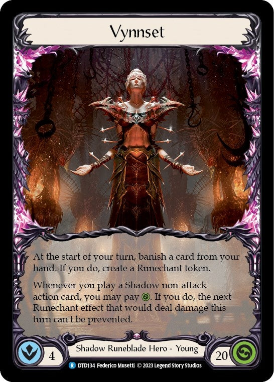 Image for Vynnset (Dusk till Dawn) (DTD134) - Flesh and Blood TCG