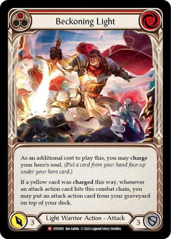 Image for Beckoning Light (Dusk till Dawn) (DTD051) - Flesh and Blood TCG