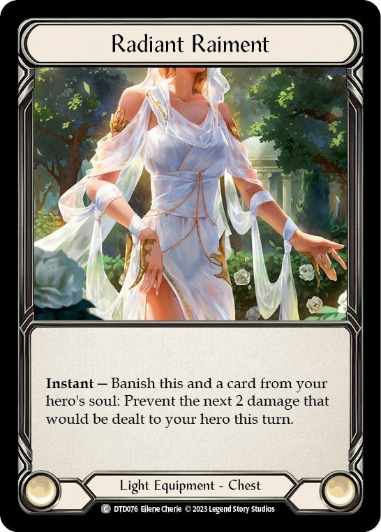 Image for Radiant Raiment (Dusk till Dawn) (DTD076) - Flesh and Blood TCG