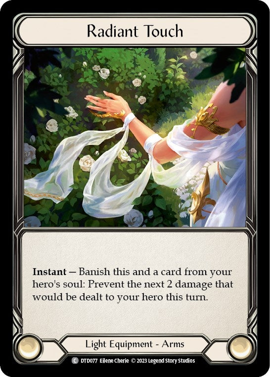 Image for Radiant Touch (Dusk till Dawn) (DTD077) - Flesh and Blood TCG
