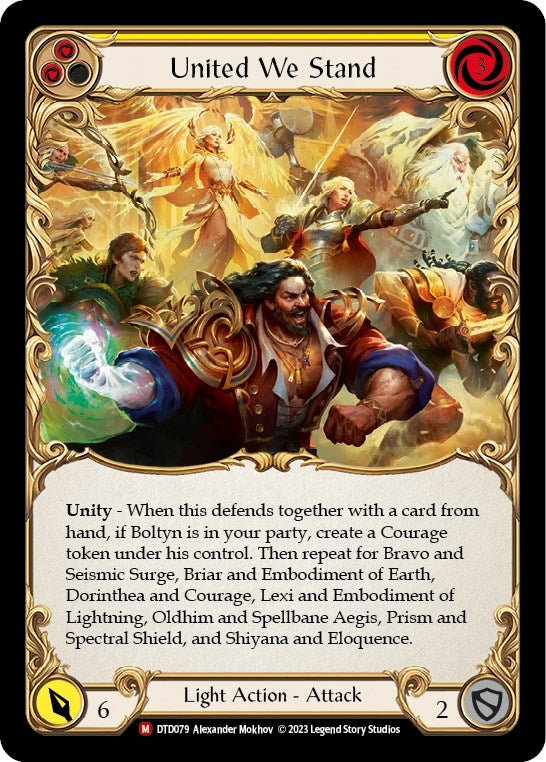 Image for United We Stand (Dusk till Dawn) (DTD079) - Flesh and Blood TCG