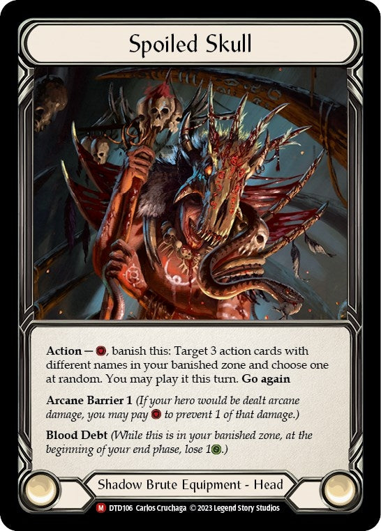 Image for Spoiled Skull (Dusk till Dawn) (DTD106) - Flesh and Blood TCG