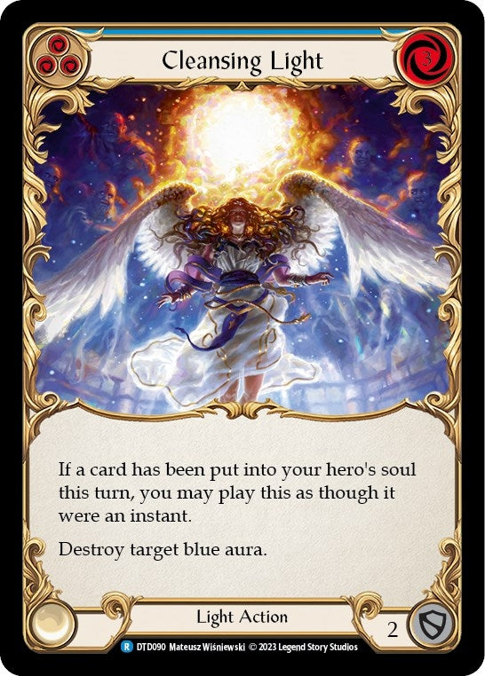 Image for Cleansing Light (Blue) (Dusk till Dawn) (DTD090) - Flesh and Blood TCG