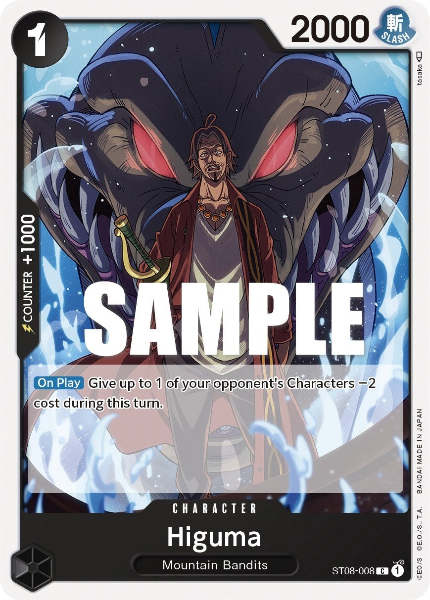 Image for Higuma (Starter Deck 8: Monkey.D.Luffy) (ST08-008) - One Piece Card Game