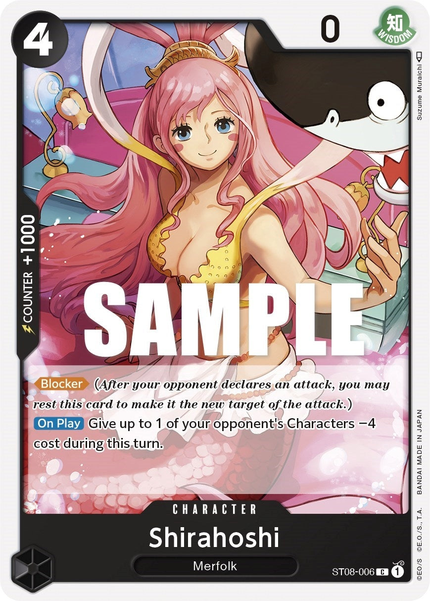 Image for Shirahoshi (Starter Deck 8: Monkey.D.Luffy) (ST08-006) - One Piece Card Game