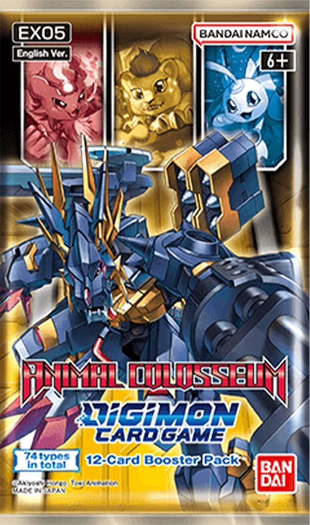 Image for Animal Colosseum Booster Pack - Digimon Card Game