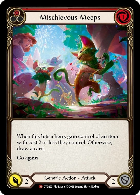 Image for Mischievous Meeps (Dusk till Dawn) (DTD227) - Flesh and Blood TCG