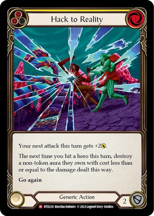 Image for Hack to Reality (Dusk till Dawn) (DTD229) - Flesh and Blood TCG