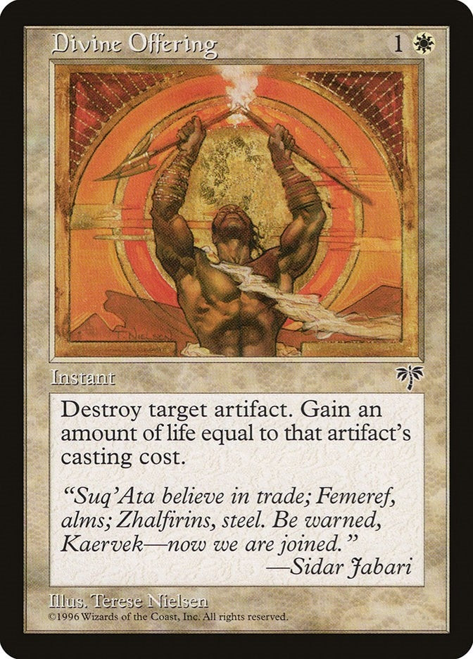 Image for Divine Offering (Mirage) - Magic: The Gathering